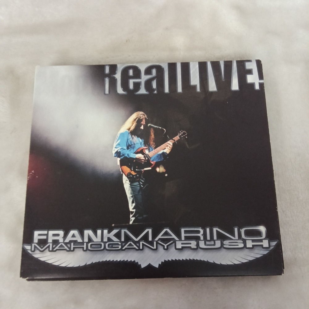Frank Marino Mahogany Rush RealLIVE! 2 CD Set 2004 Just A Minute Records Canada
